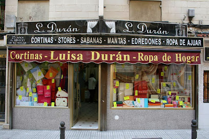 "Cortinas Luisa Duran"