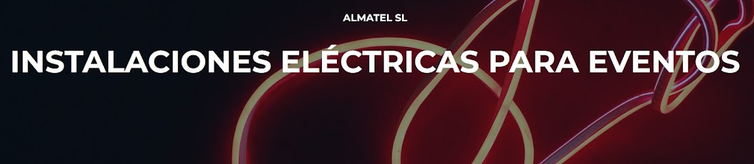 Almatel, Instalaciones eléctricas para eventos