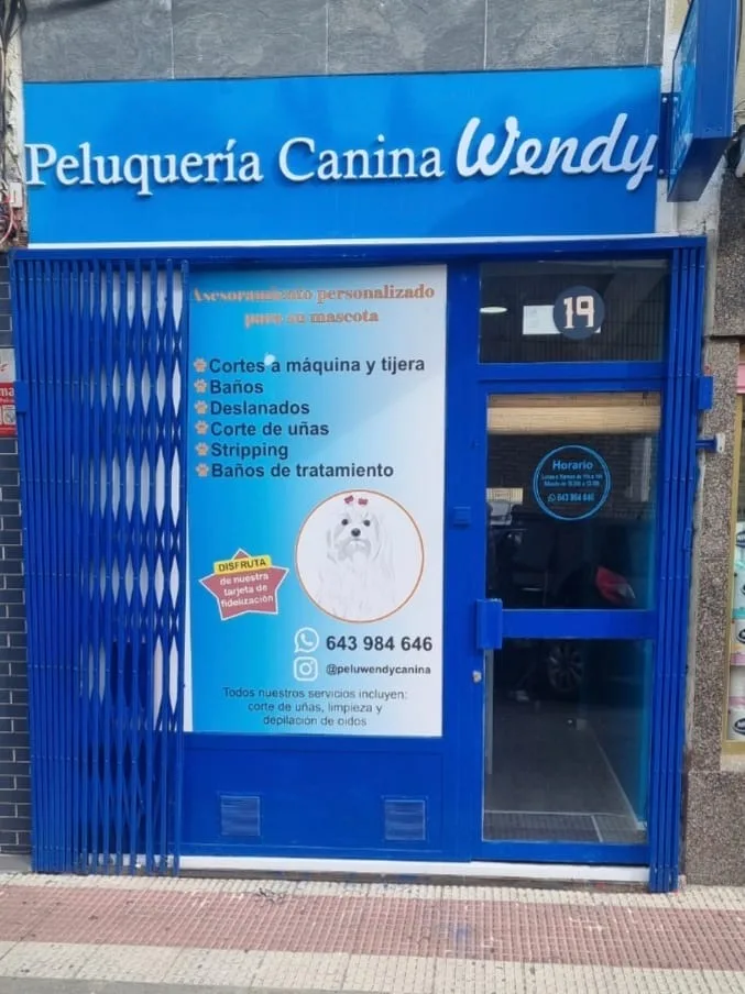 Peluquería canina Wendy Parla